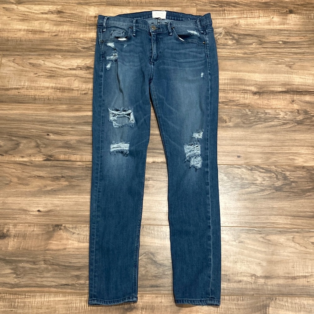 McGuire skinny jeans - size 31 - distressed